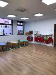 Instalaciones Escuela infantil Patuco. en Madrid, gaurderia de 0-3 años